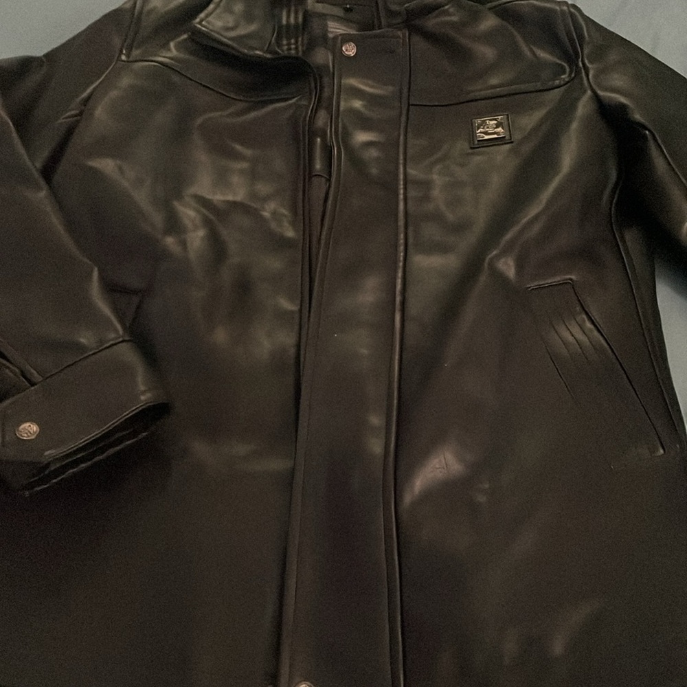 ❤️❤️❤️Black leather jacket